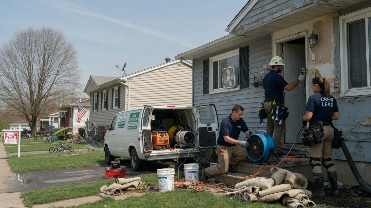 Flood Cleanup in North Kingsville, OH near me