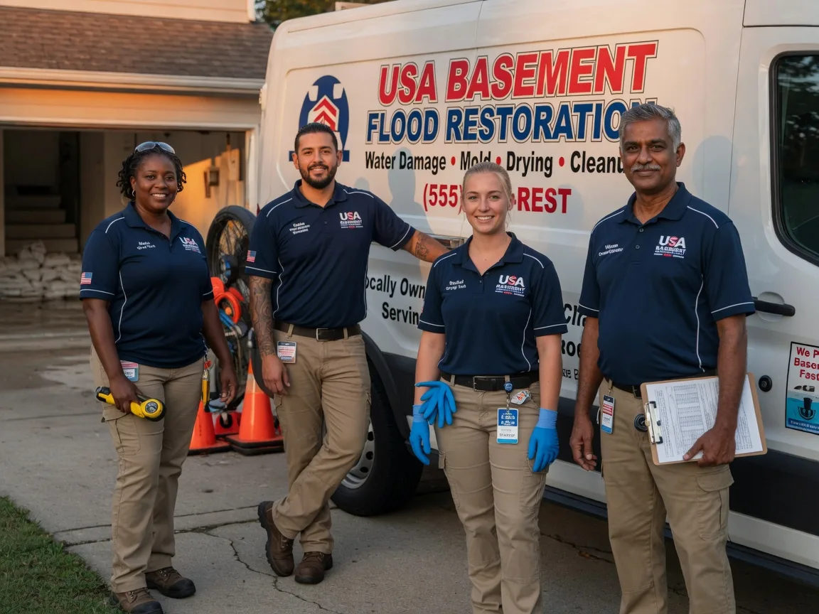 Basement Flood Cleanup company in North Kingsville, OH
